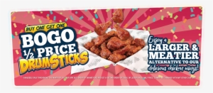 Bogo-drumsticks - Buffalo Wing