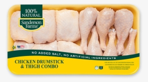 Drumsticks & Thighs Combo - Chicken Meat Pack Sanderson Farm