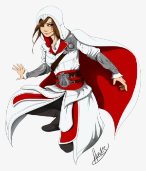 Assassin Girl By Icelandic - Assassins Creed Unity Drawing