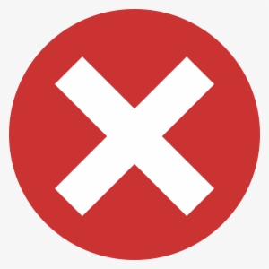 Red X In Circle - X .ico