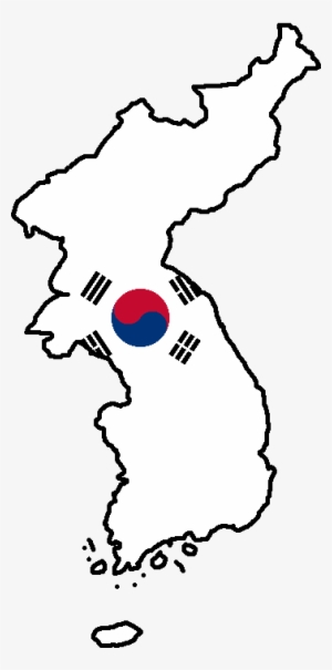Flag Map Of Korea - Map Of Korea High Resolution
