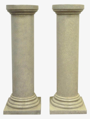 Pedestal Drawing Roman Svg Library Stock - Concrete Plant Stand