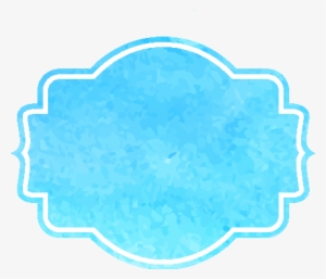 Frame Banner Watercolour Watercolor Ftestickers - Illustration