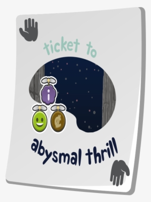 Misc Paradise Ticket Abysmal Thrill Clipart Icon Png - Clip Art