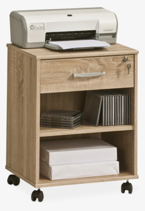 Madrid Pedestal - Maja Madrid Oak Computer Pedestal