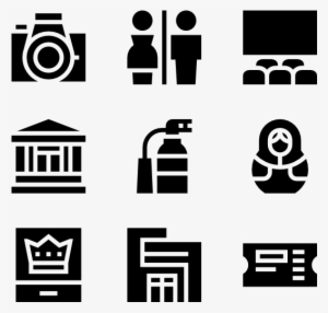 Museum 50 Icons - Illustration - 600x564 PNG Download - PNGkit