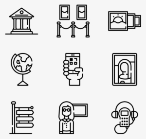Museum 50 Icons - Couple Icon Transparent Background