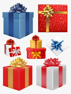 Cajas De Regalo - Caja De Regalos Para Cumpleaños Png