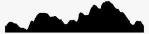 Png Royalty Free Download Silhouette Transparent At - Mountain Black And White Png
