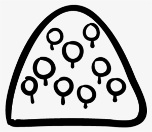 Mountain With Trees Hand Drawn Outline Vector - Icon