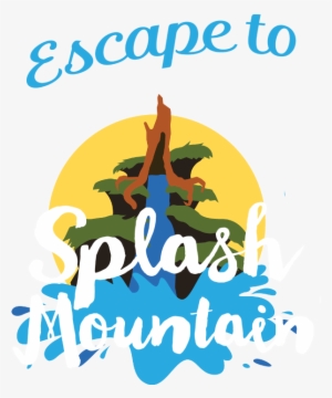 Escape To Splash Mountain - Splash Mountain Logo Png