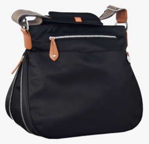 Portland - Black - Pacapod Black Portland Baby Changing Bag