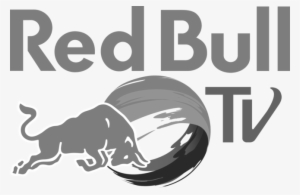 Red Bull Clipart Black And White - Red Bull Tv Png
