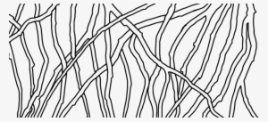 Wood Railing Cad Drawing - Line Art