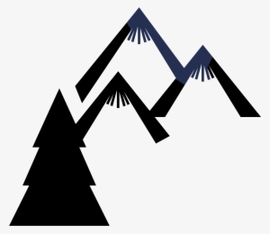 Clipart Mountain Outline - Clip Art