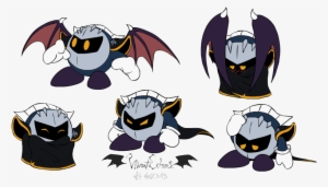 Meta Knight Expressions - Drawing