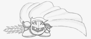Meta Knight Drawing At Getdrawings - Drawing