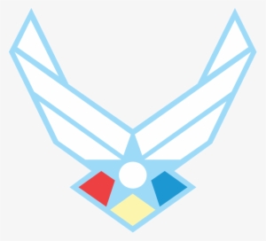 Clip Art Of Air Force Logo Clipart - Air Force Wings Decal