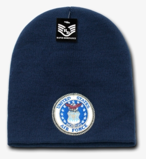 Military Logo Classic Work Short Winter Beanie Skull