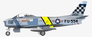 Free To Use Public Domain Military Aircraft Clip Art - Airfix 1:72 North American F-86f/e(m) Sabre