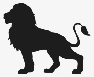 Lion Silhouette Free Illustration Lion Feline Cut Out - Your Guard; Stand Firm E