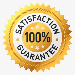 100% Satisfaction Guarantee - 100 Satisfaction Guarantee Badge Png