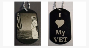 Military Memorial Dog Tags - Dog Tag