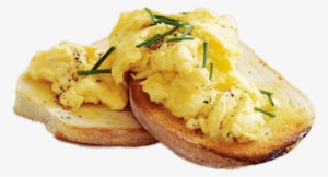 Scrambled Eggs On Toast - Perfect Scrambled Eggs