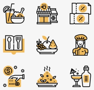 Restaurant - Cleaning Icons