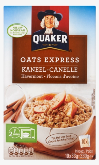 Quaker Oats Express Kaneel Havermout Portiezakjes - Quaker Oatmeal, Instant, Flavor Variety - 7 Packets,