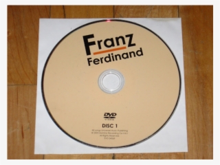 Transparent Cd Indie Black And White - Franz Ferdinand Franz Ferdinand 2005 Uk Dvd Domdvd002