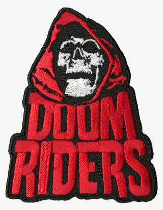 Doomriders "red Reaper" Embroidered Patch