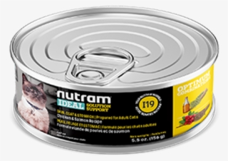 Nutram Ideal Cat Adult Chicken & Salmon I19 156 G - Chicken As Food
