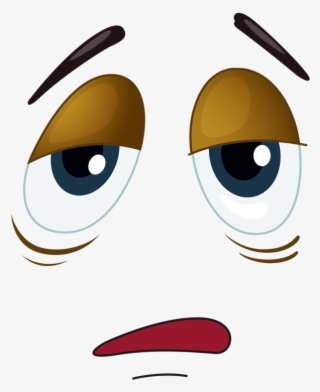 Clipart Free Library Cartoon Emoticon Caricature Smiley - Ojos Cansados Png