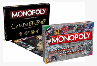 Monopoly 784 022484 Transformer Monopoly Game