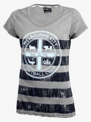 Melbourne City Womens Marle T-shirt - Melbourne City Itag Powerdecal Light Disc - A-league