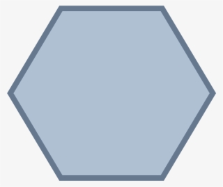 It Is A Hexagon With Six Straight Lines That Meet To - Polygons Hexagon