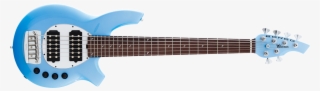 Musicman Bongo 6 - Music Man Stingray 5 Powder Blue