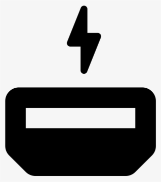 The Icon Is A Logo Of Thunderbolt - Icon