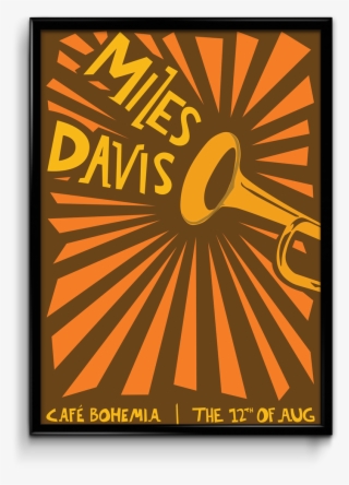 Miles Davis Poster - Jazz