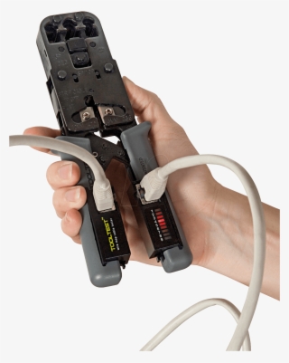 Tooltest Htc 0022, Cable Tester And Crimping Tool Hobbes - Tooltest Crimper/tester In-one W/pouch