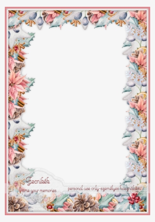 ~~ Pink Christmas Frame - Pink Christmas Frame