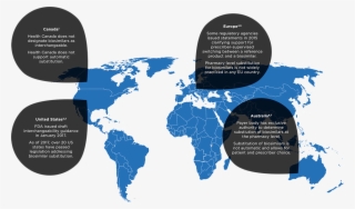 Interchangeability And Substitution Worldwide - Mauritius Map From India