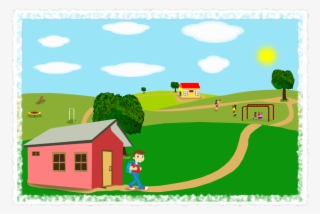Fondo-paisaje - Cartoon