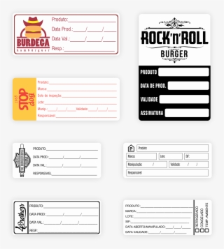 Etiquetas Manipulacao Alimentos - Etiqueta Para Produtos Alimenticios