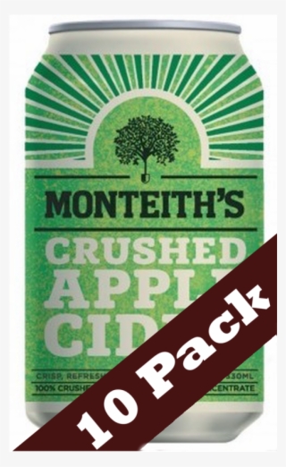 Monteith's Crushed Apple Cider Cans - Monteiths Crushed Apple Cider
