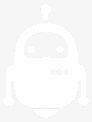 Itpalooza Is A Not For Profit, Community-driven Event - Robot Icon White Png