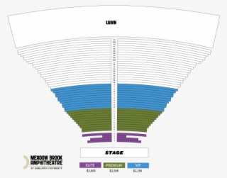 Click To Zoom - Meadow Brook Amphitheatre Seating