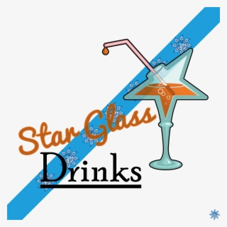 Star Glass Drinks Logo - Graphic Design