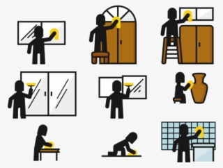 Stickman Lavandose Las Manos